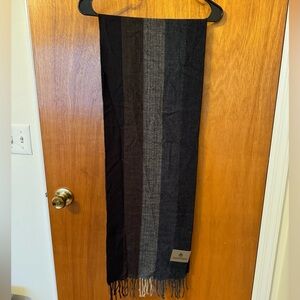 RAINFOREST Charcoal and Black Herringbone Scarf